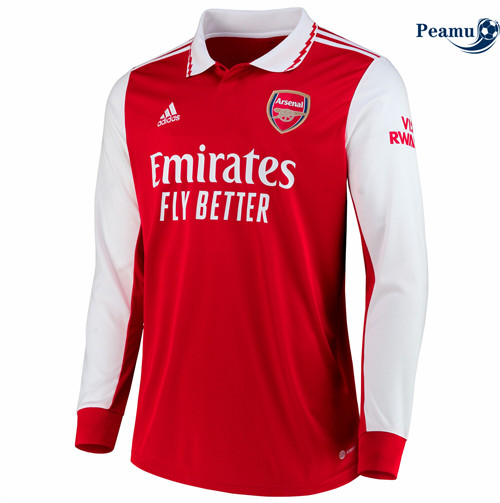 peamu.fr - Maillot foot Arsenal Domicile Manche Longue 2022-2023 F460