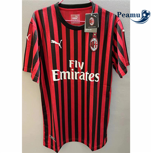 peamu.fr - Maillot foot Retro AC Milan Domicile 2019-20 F533