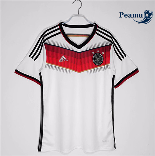 peamu.fr - Maillot foot Retro Allemagne Domicile 2014-15 F537