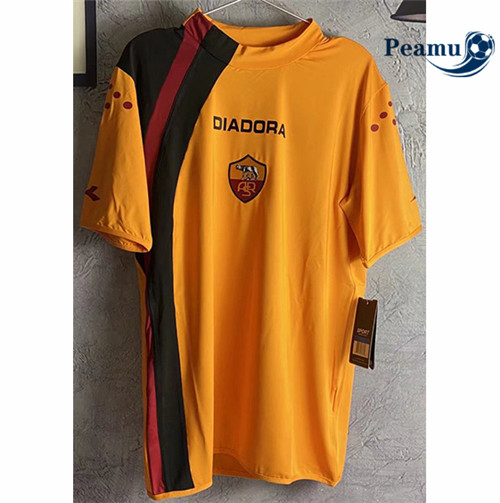 peamu.fr - Maillot foot Retro AS Rome Domicile 2005-06 F545