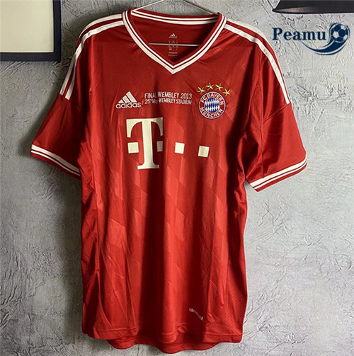 peamu.fr - Maillot foot Retro Bayern Munich Domicile 2013-14 F554