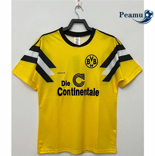 peamu.fr - Maillot foot Retro Borussia Dortmund Domicile 1989 F556