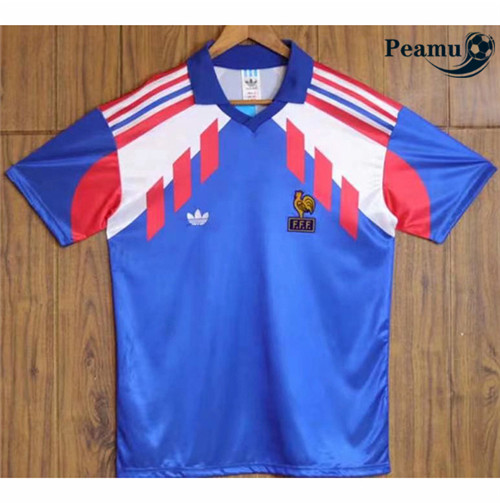 peamu.fr - Maillot foot Retro France Domicile 1988-1990 F561