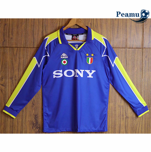 peamu.fr - Maillot foot Retro Juventus Domicile Manche Longue 199697 F572