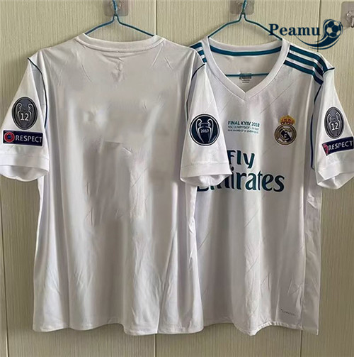 peamu.fr - Maillot foot Retro Real Madrid Domicile 17-18 F583