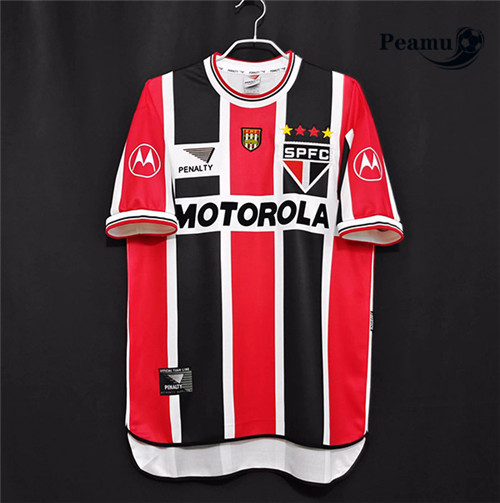 peamu.fr - Maillot foot Retro Sao Paulo Exterieur 2000 F585