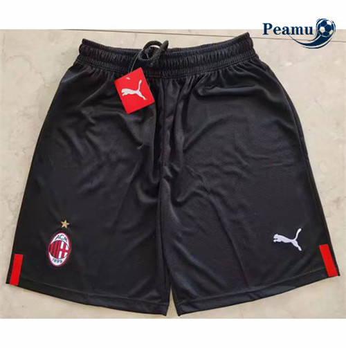 peamu.fr - Maillot foot Short Foot AC Milan Noir 2022-2023 F591