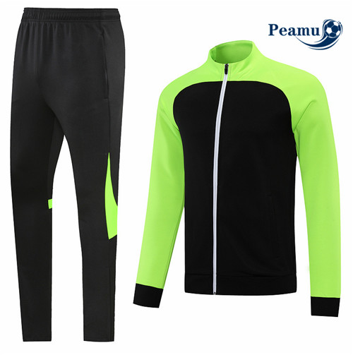 peamu.fr - Maillot foot Veste Survetement de foot Sans logo de marque Vert 2022-2023 F654