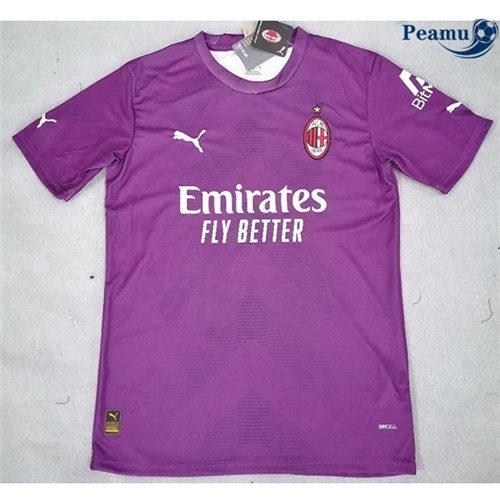 Peamu - Maillot foot p354 AC Milan Maillot Gardien de but Pourpre 2022-2023