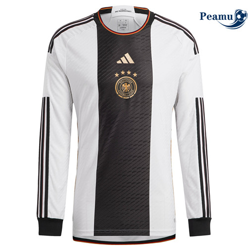 Peamu - Maillot foot p091 Allemagne Domicile Manche Longue 2022-2023