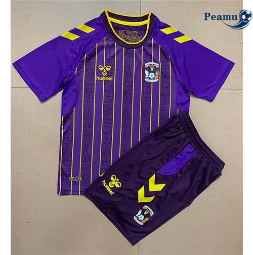 Peamu - Maillot foot p007 Coventry Enfant Exterieur 2022-2023