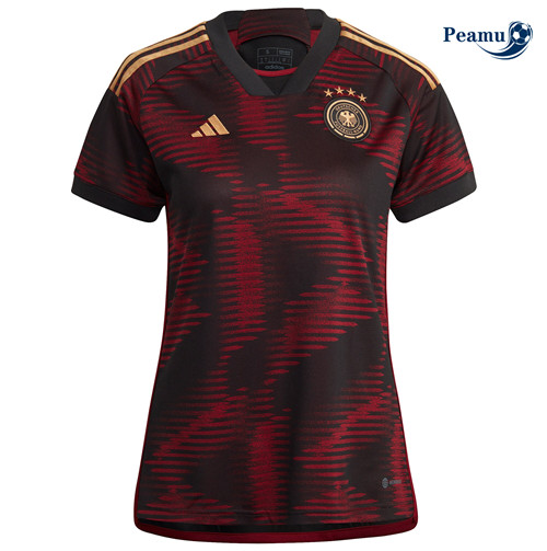 Peamu - Maillot foot p153 Allemagne Femme Exterieur 2022-2023
