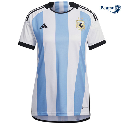 Peamu - Maillot foot p155 Argentine Femme Domicile 2022-2023