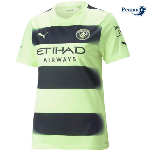Peamu - Maillot foot p161 Manchester City Femme Third 2022-2023