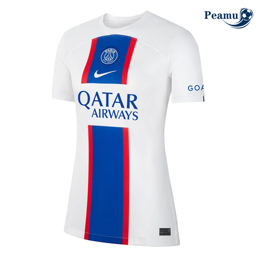 Peamu - Maillot foot p151 PSG Femme Exterieur 2022-2023