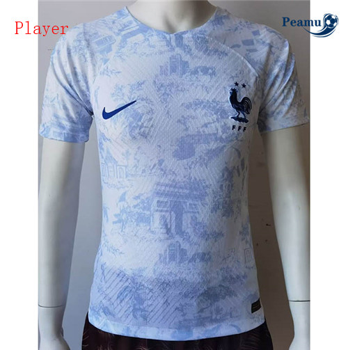 Peamu - Maillot foot p121 France Player Version Exterieur 2022-2023