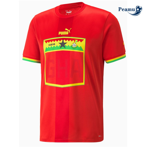 Peamu - Maillot foot p122 Ghana Exterieur 2022-2023