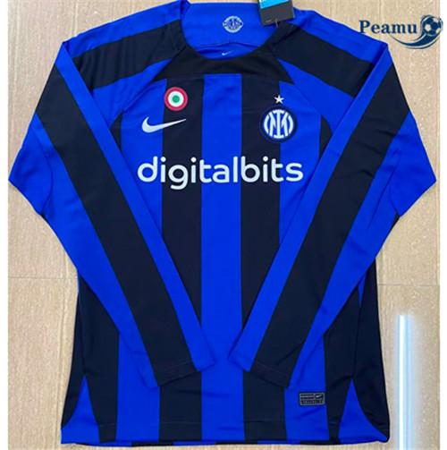 Peamu - Maillot foot p363 Inter Milan Domicile Manche Longue 2022-2023