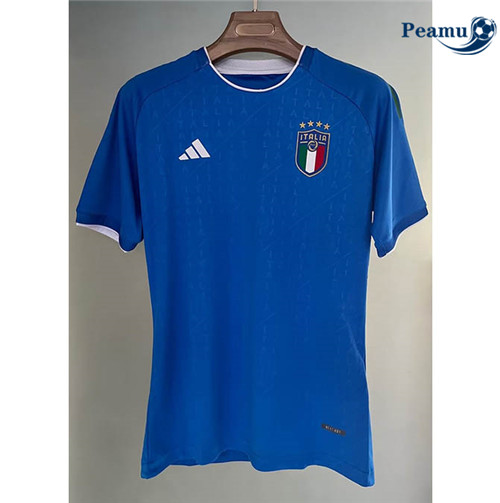 Peamu - Maillot foot p124 Italie Maillot training Bleu 2022-2023