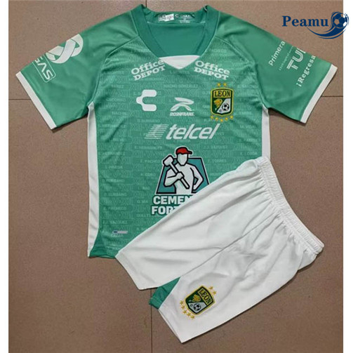 Peamu - Maillot foot p011 Leon Enfant Domicile 2022-2023