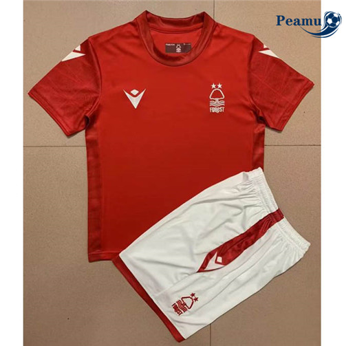Peamu - Maillot foot p054 Nottingham Forest Enfant Domicile 2022-2023