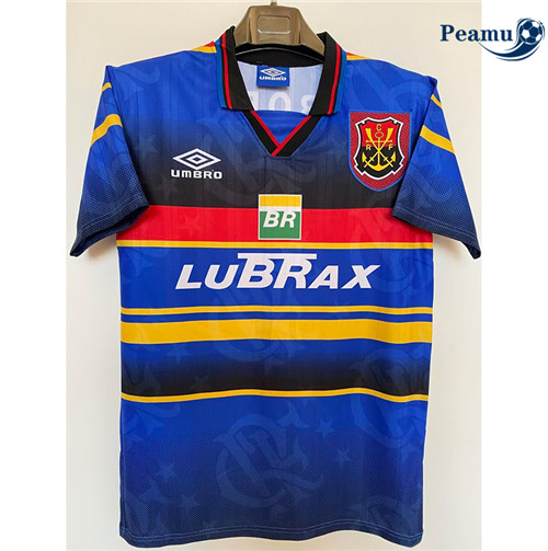 Peamu - p393 Maillot foot Retro Flamenco Third 1995