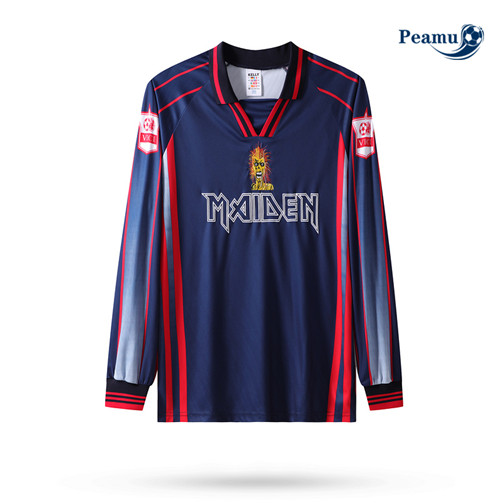 Peamu - p401 Maillot foot Retro Iron Maiden 1998