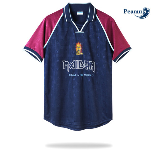 Peamu - p402 Maillot foot Retro Iron Maiden Domicile 1999-2001
