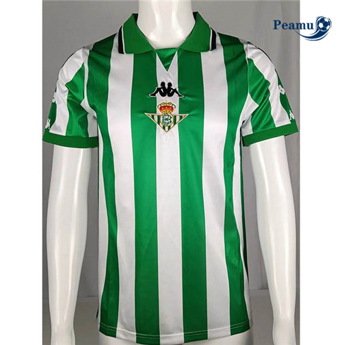 Peamu - p410 Maillot foot Retro Real Betis Domicile 1993-94