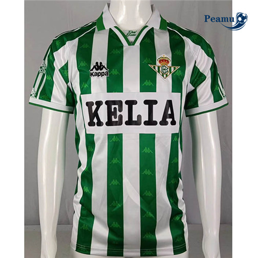 Peamu - p412 Maillot foot Retro Real Betis Domicile 1996-97