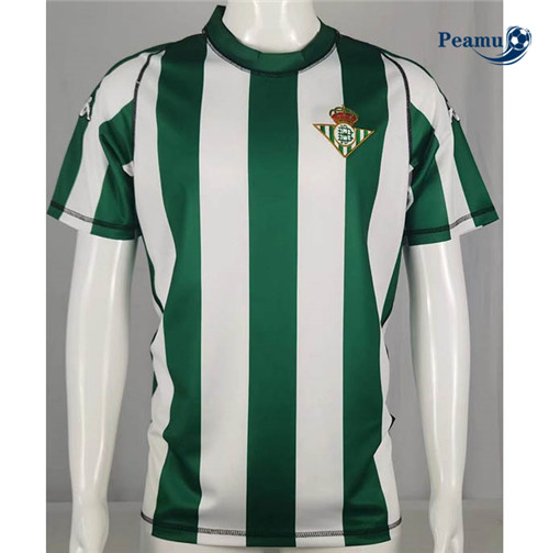 Peamu - p414 Maillot foot Retro Real Betis Domicile 2003-04