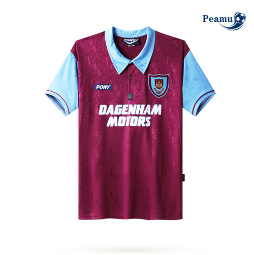 Peamu - p450 Maillot foot Retro West Ham Domicile 1995-1997