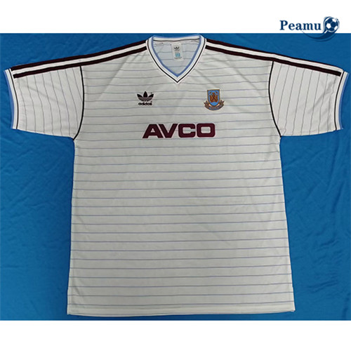 Peamu - p451 Maillot foot Retro West Ham Exterieur 1986