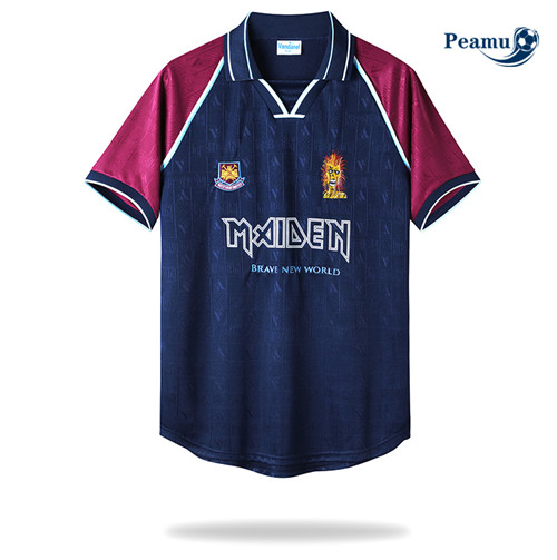 Peamu - p454 Maillot foot Retro West Ham x Iron Maiden Domicile 1999-2001