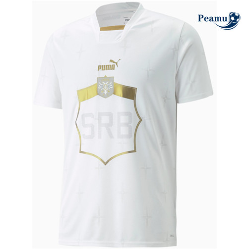 Peamu - Maillot foot p137 Serbie Exterieur 2022-2023