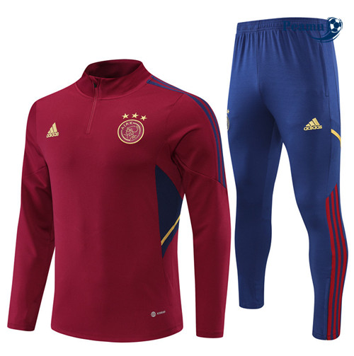 Peamu - Survetement Foot p006 Ajax Rouge 2022-2023