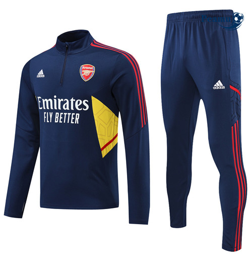 Peamu - Survetement Foot p185 Arsenal Bleu Marine 2022-2023