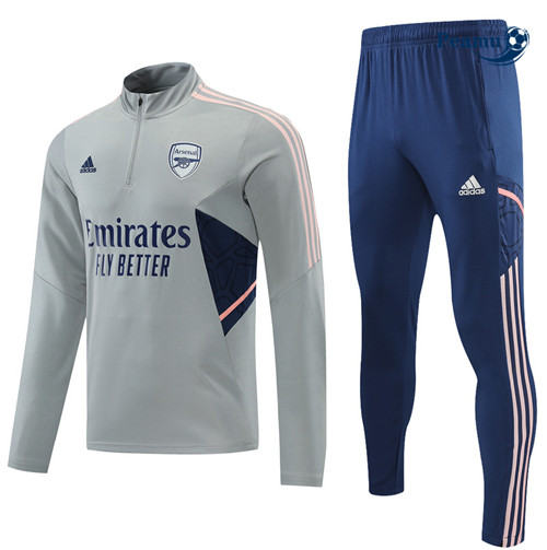 Peamu - Survetement Foot p186 Arsenal Gris/Bleu 2022-2023