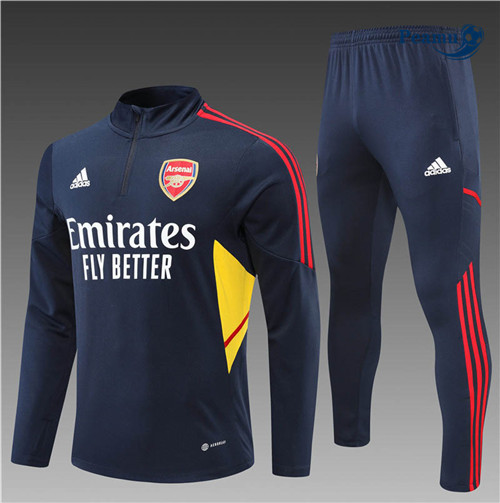 Peamu - Survetement Foot p331 Arsenal Enfant Bleu Marine 2022-2023