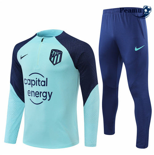 Peamu - Survetement Foot p070 Atletico Madrid Player Bleu 2022-2023