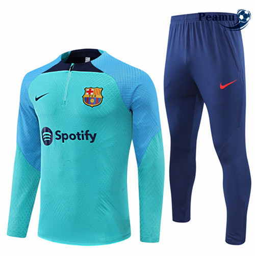 Peamu - Survetement Foot p082 Player Barcelone Bleu 2022-2023