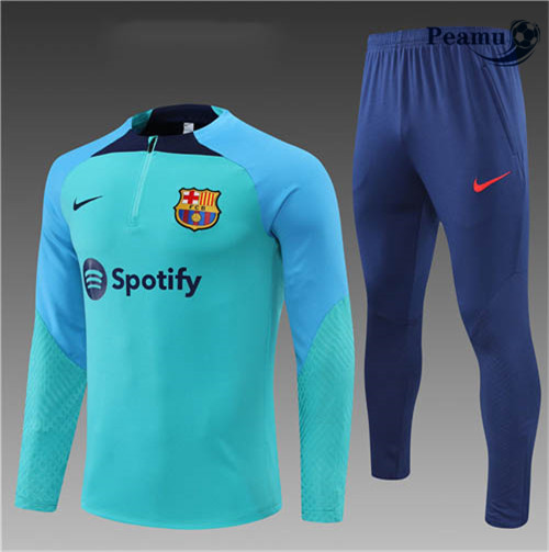 Peamu - Survetement Foot p296 Barcelone Enfant Bleu 2022-2023