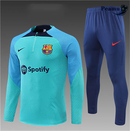 Peamu - Survetement Foot p298 Player Barcelone Enfant Bleu 2022-2023