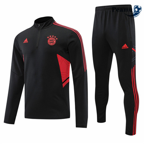 Peamu - Survetement Foot p058 Bayern Munich Noir 2022-2023