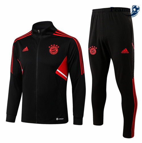 Peamu - Veste Survetement Foot p060 Bayern Munich Noir 2022-2023
