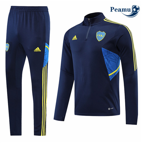 Peamu - Survetement Foot p010 Boca Juniors Bleu Marine 2022-2023