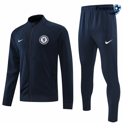Peamu - Veste Survetement Foot p193 Chelsea Noir 2022-2023