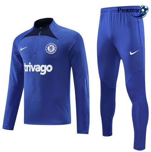 Peamu - Survetement Foot p195 Chelsea Bleu 2022-2023