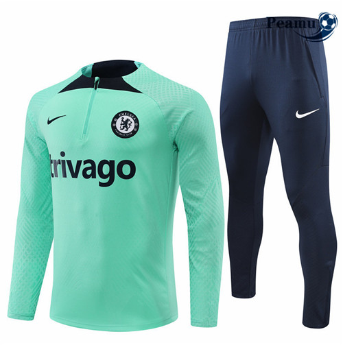 Peamu - Survetement Foot p201 Player Chelsea Vert 2022-2023