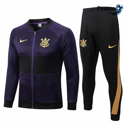 Peamu - Veste Survetement Foot p011 Corinthians Violet 2022-2023